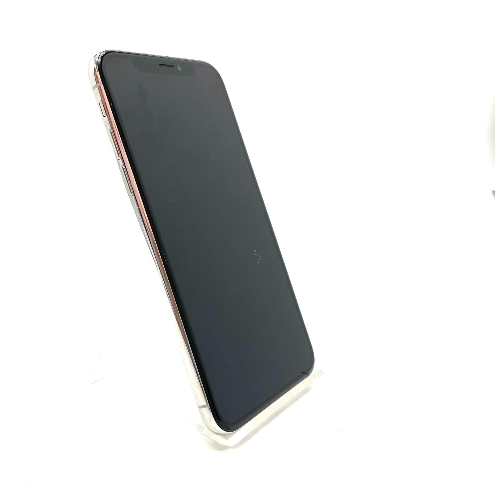 全額返金保証】【最速発送】 iPhone X 256GB シルバー docomo 白ロム