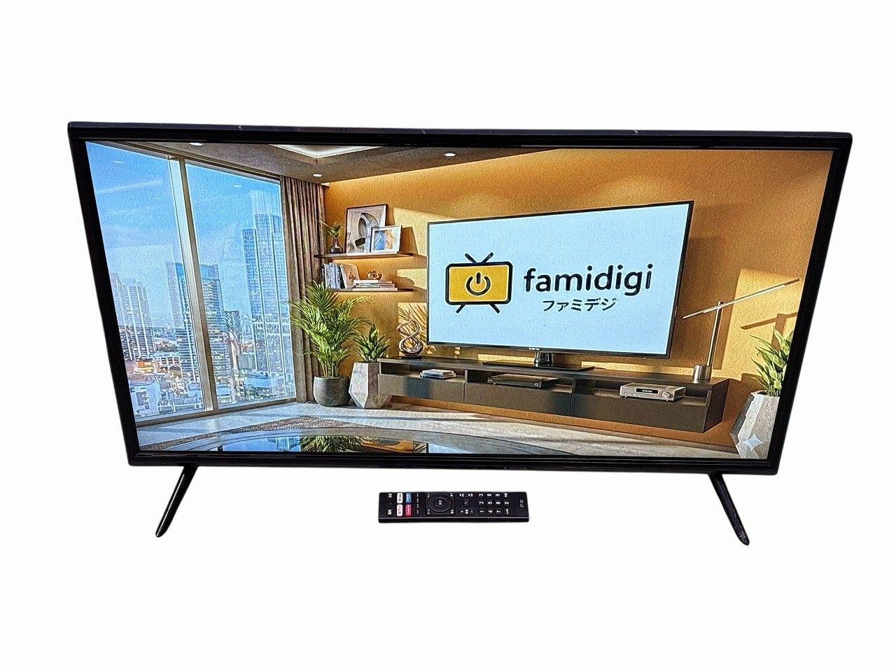 ☆状態良好☆ SHION 32型 チューナーレス スマートテレビ HTW-32M