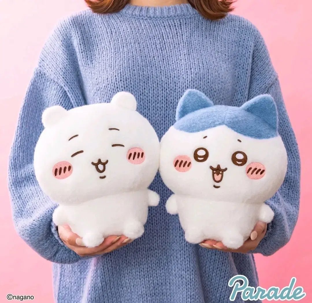 ちいかわ ふわふわ ピュアピュア ぬいぐるみ ハチワレ