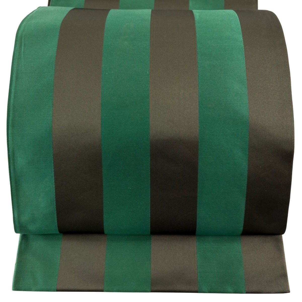 袋帯 名品 辻村ジュサブロー 落款 縞 緑 六通 正絹 【中古】 - メルカリ