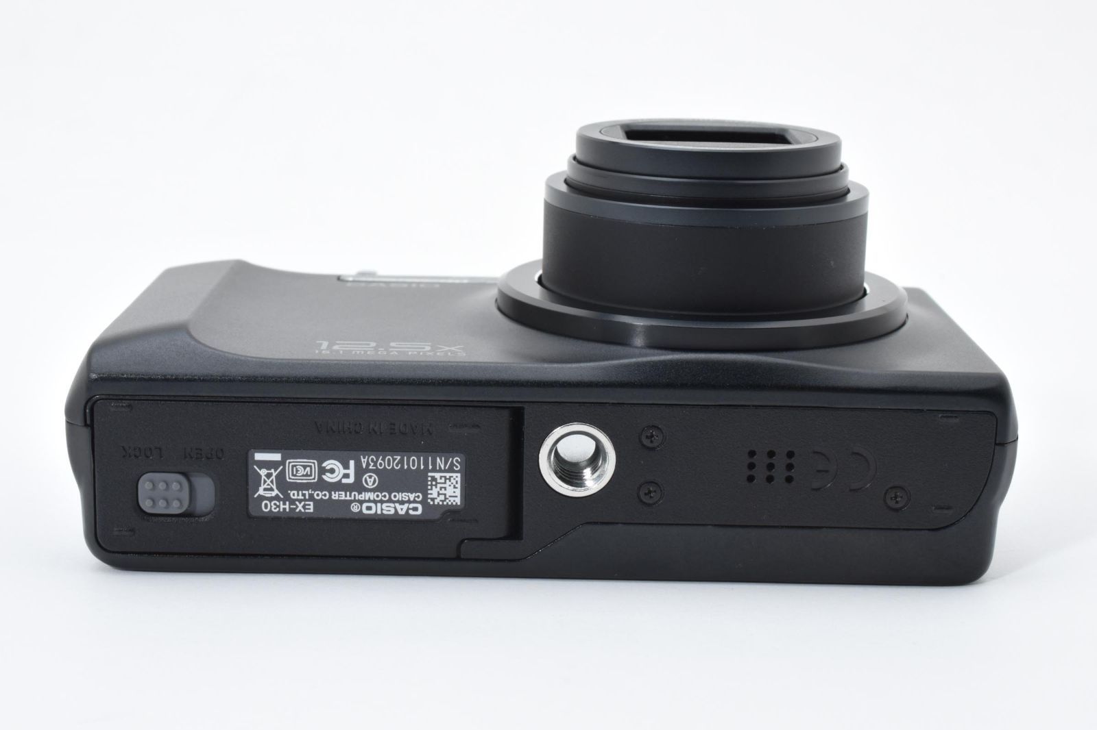 極美品・完動品】CASIO EXILIM EX-H30 ブラック 動作確認済 1610万画素