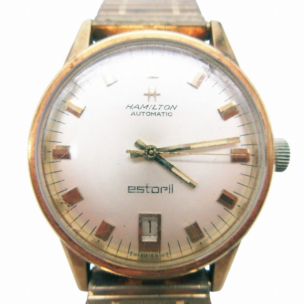 ハミルトン HAMILTON Estoril 300 Automatic Gold Date 64003-4