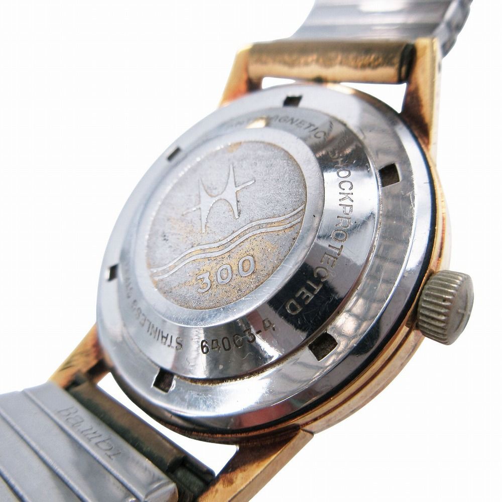 ハミルトン HAMILTON Estoril 300 Automatic Gold Date 64003-4