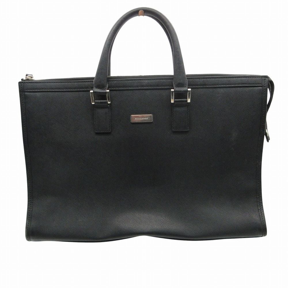 ☆ 未使用品 ☆ BURBERRY バーバリー サフィアーノブラックレザー キー