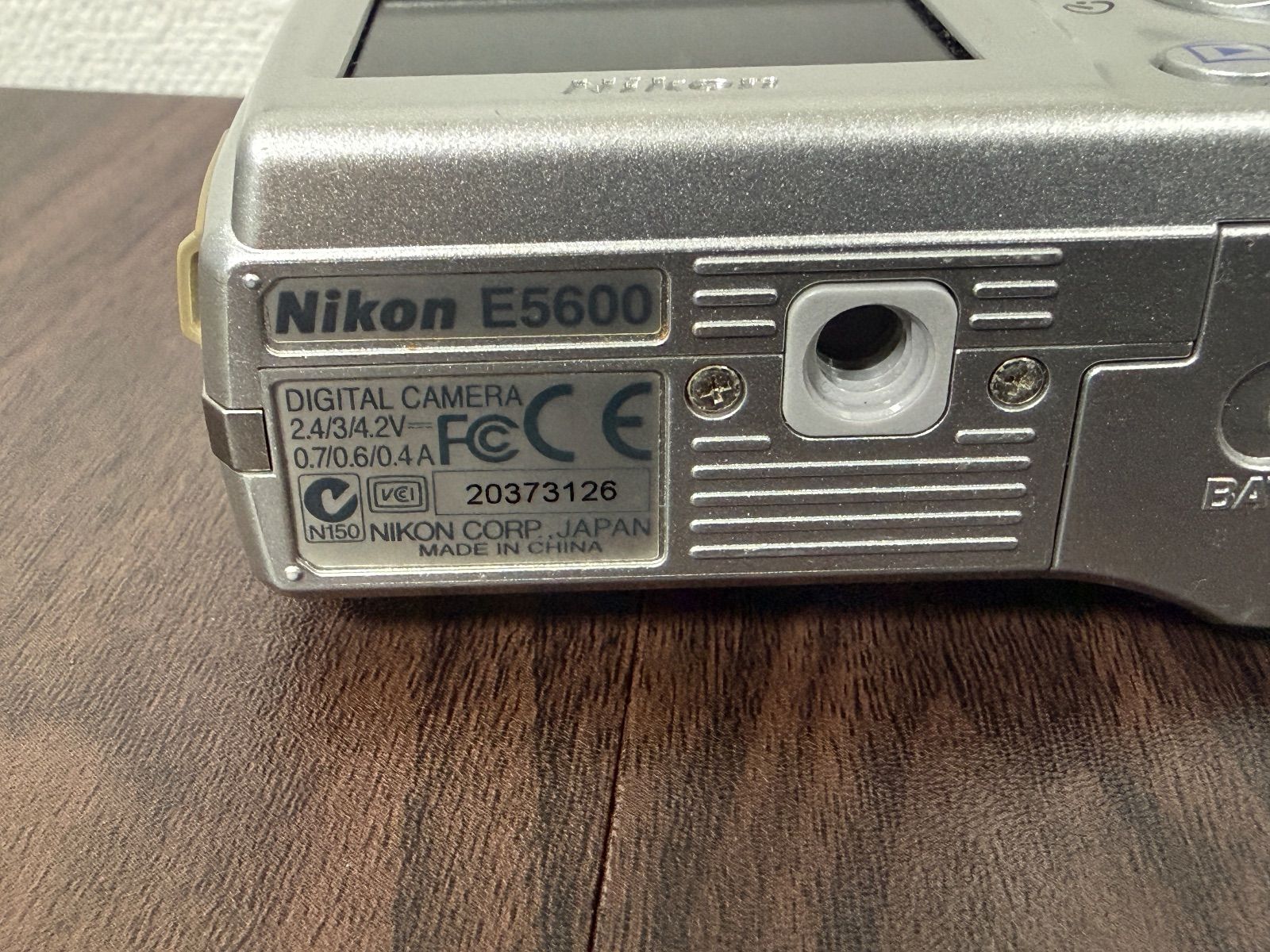 Nikon COOLPIX 5600 5.7-17.1mm 単三 - メルカリ