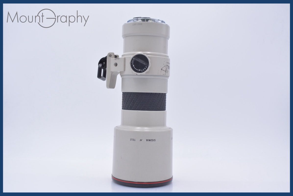 シグマ SIGMA AF TELE 400mm F5.6 MULTI-COATED APO 前後キャップ付 同