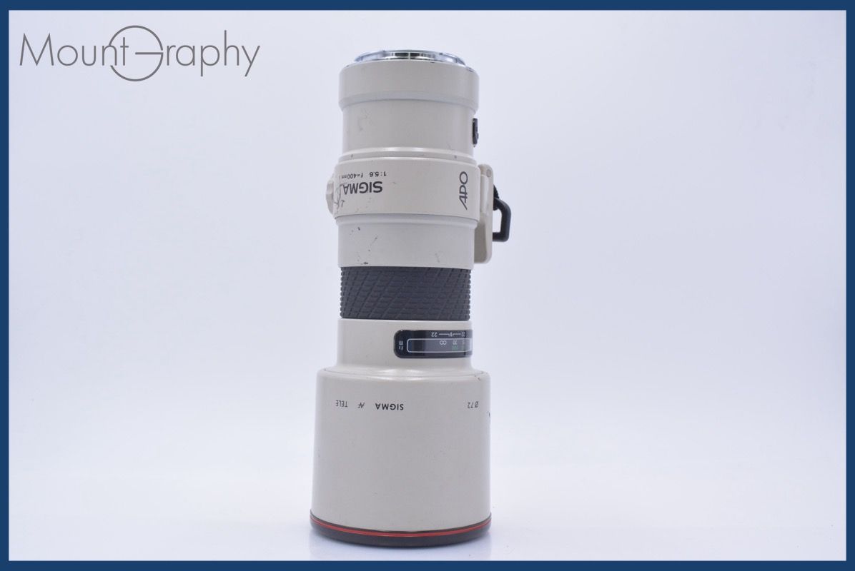 シグマ SIGMA AF TELE 400mm F5.6 MULTI-COATED APO 前後キャップ付 同