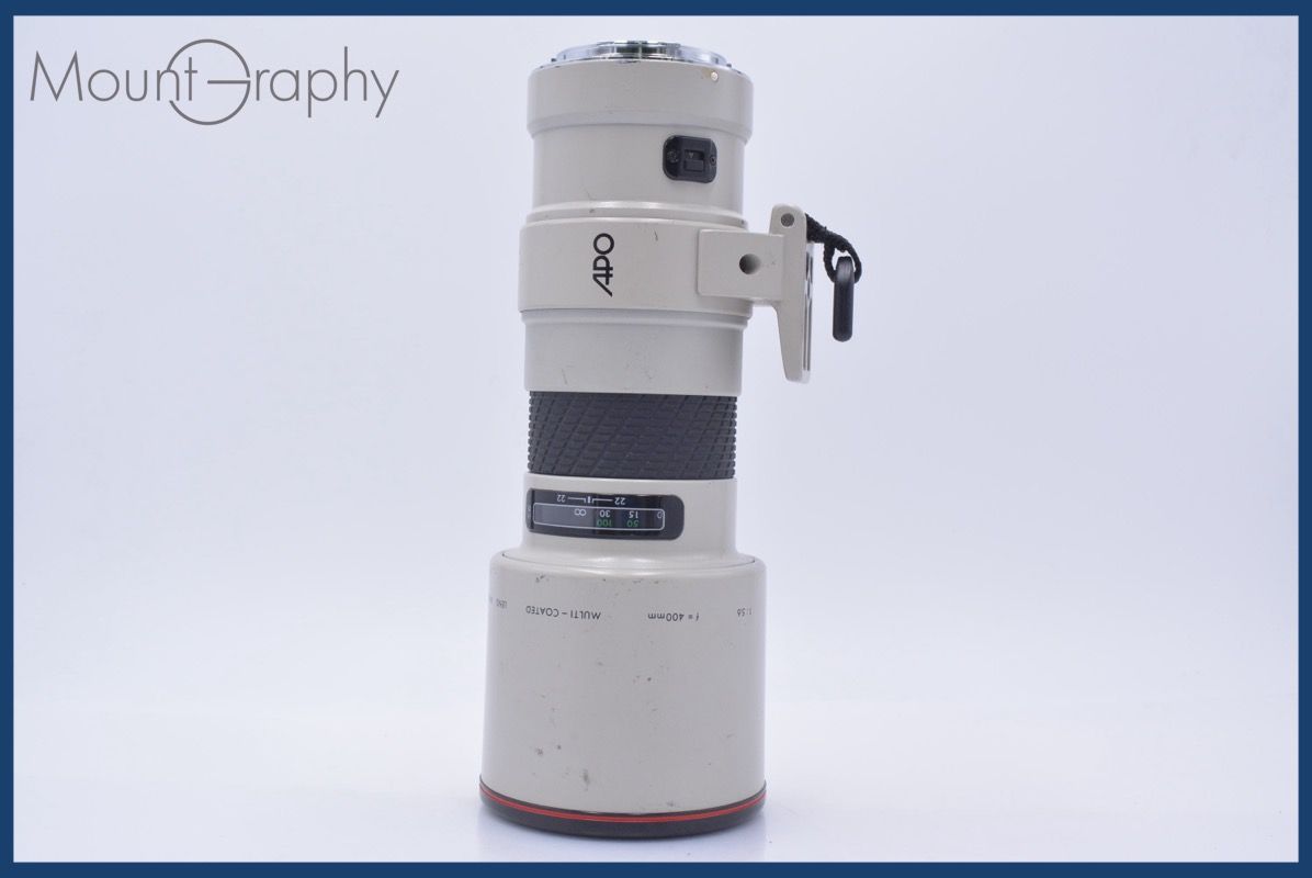 シグマ SIGMA AF TELE 400mm F5.6 MULTI-COATED APO 前後キャップ付 同