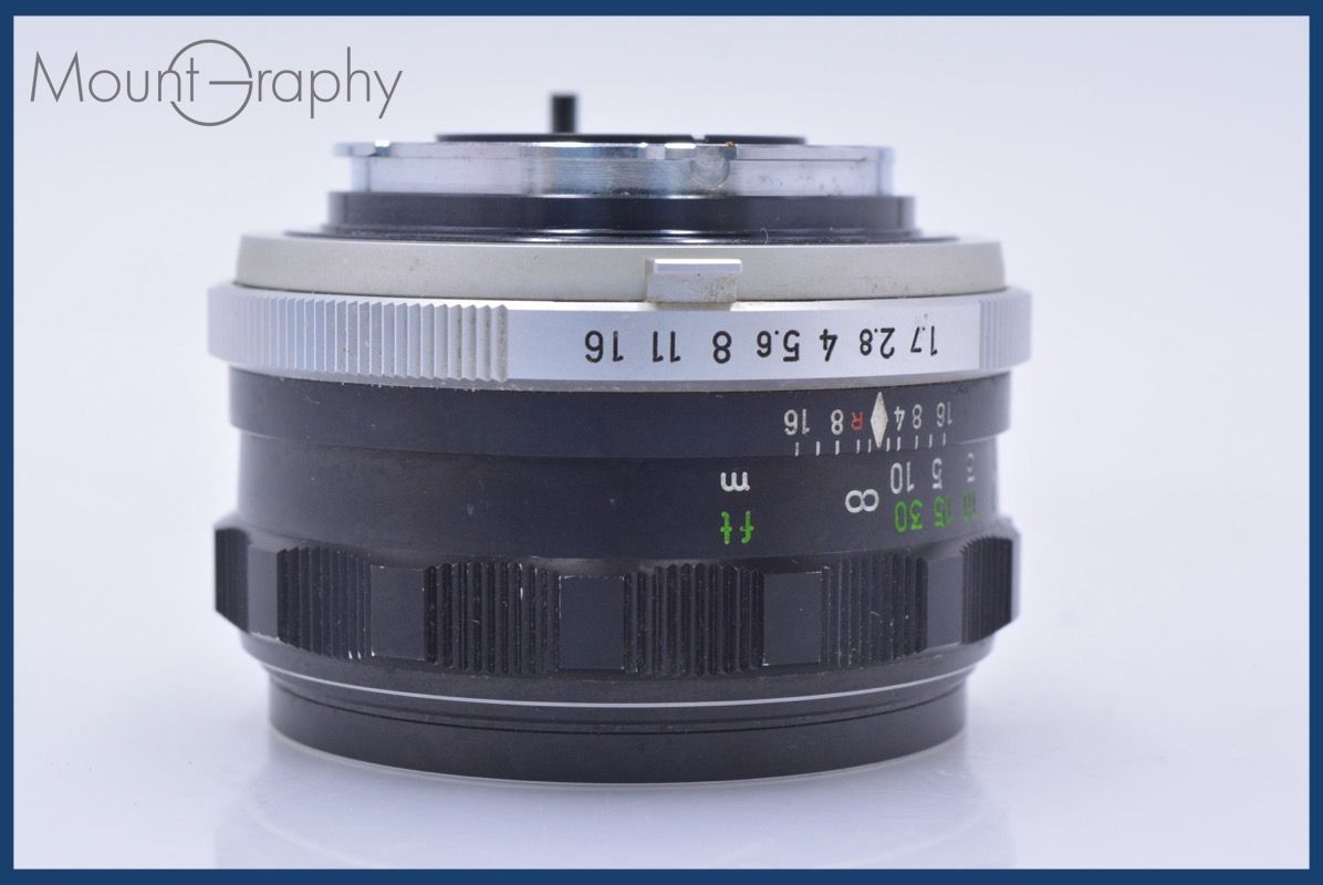 ミノルタ MINOLTA MC ROKKOR-PF 55mm F1.7 前後キャップ&レンズ