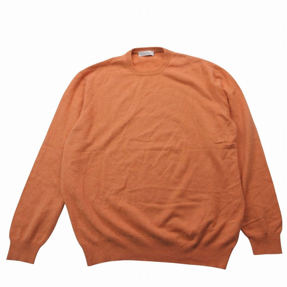 Ermenegildo Zegna ピュア カシミヤ ニット セーター 54 Ermenegildo Zegna エルメネジルドゼニア ピュアカシミヤ100% ニット