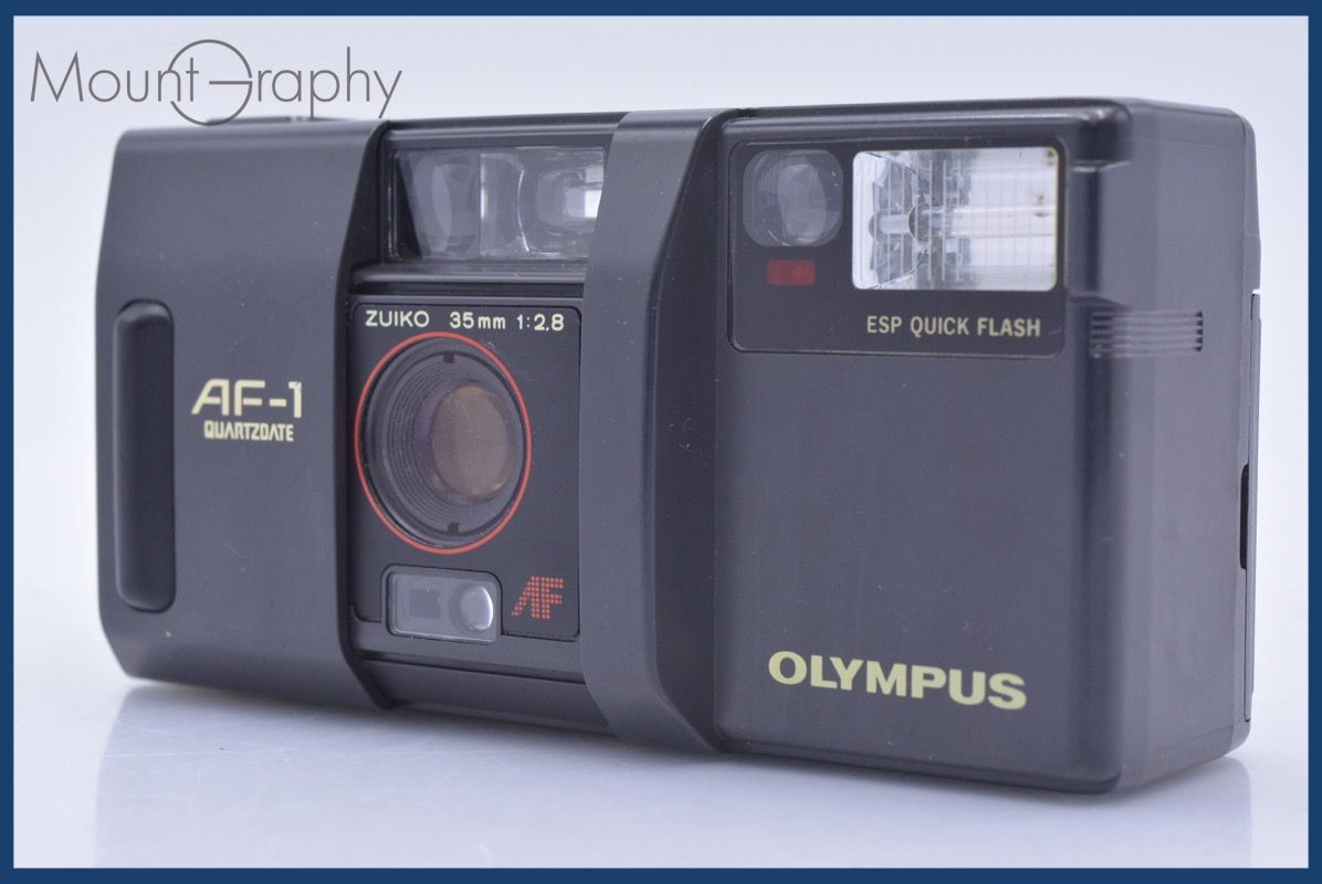動作保証】 オリンパス OLYMPUS AF-1 QUARTZDATE 35mm F2.8 同梱無料