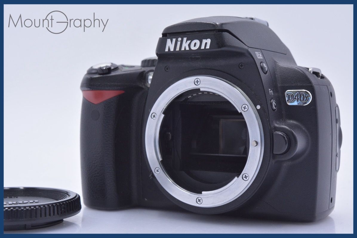 動作保証】 ニコン Nikon D40X ボディーキャップ付 同梱無料 #am4497