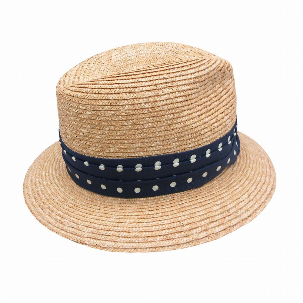 MAISON MICHEL メゾン ミッシェル ストローハット 麦わら帽 中折れ