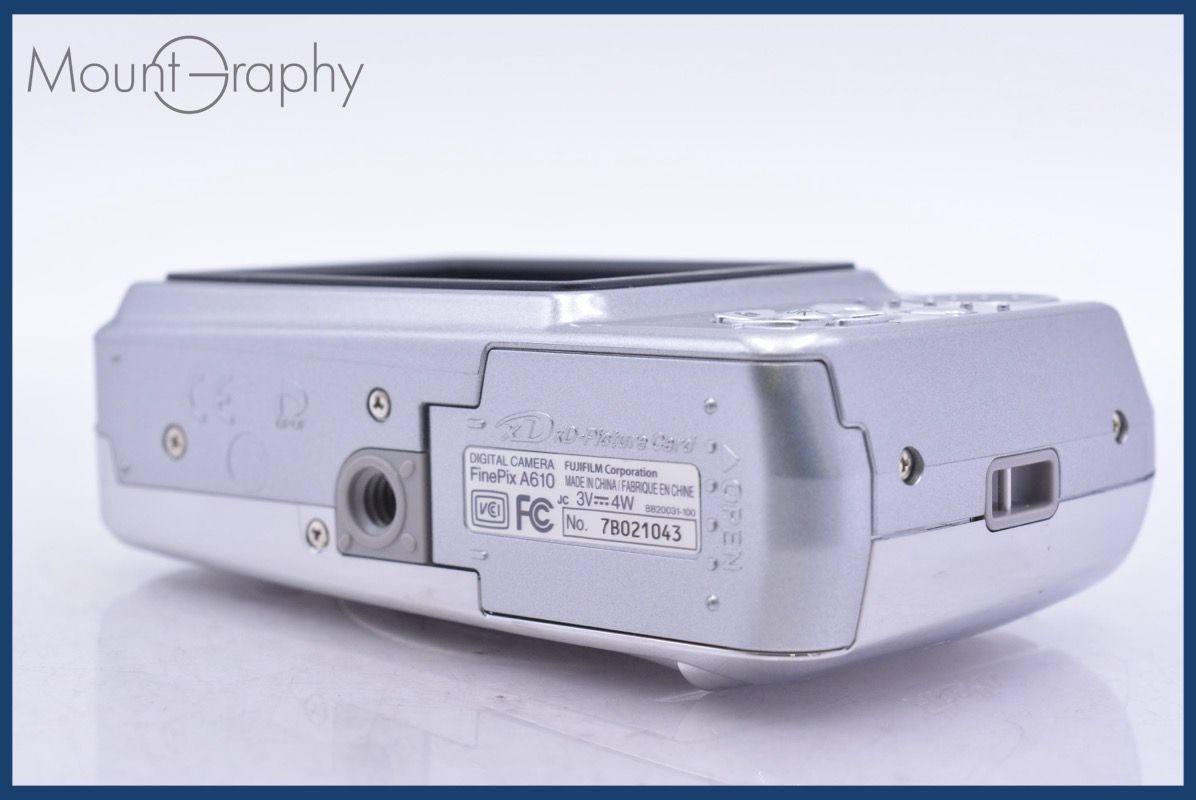 富士フィルム FUJIFILM FinePix A610 3x 単三電池仕様 同梱無料