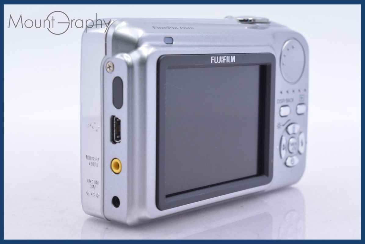 富士フィルム FUJIFILM FinePix A610 3x 単三電池仕様 同梱無料