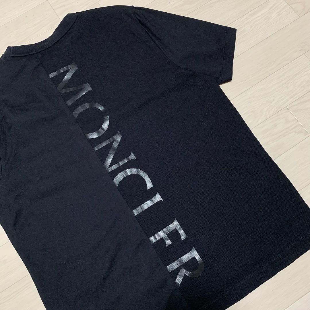 MONCLER Tシャツ バックプリント M 国内正規品 4S556 - メルカリ