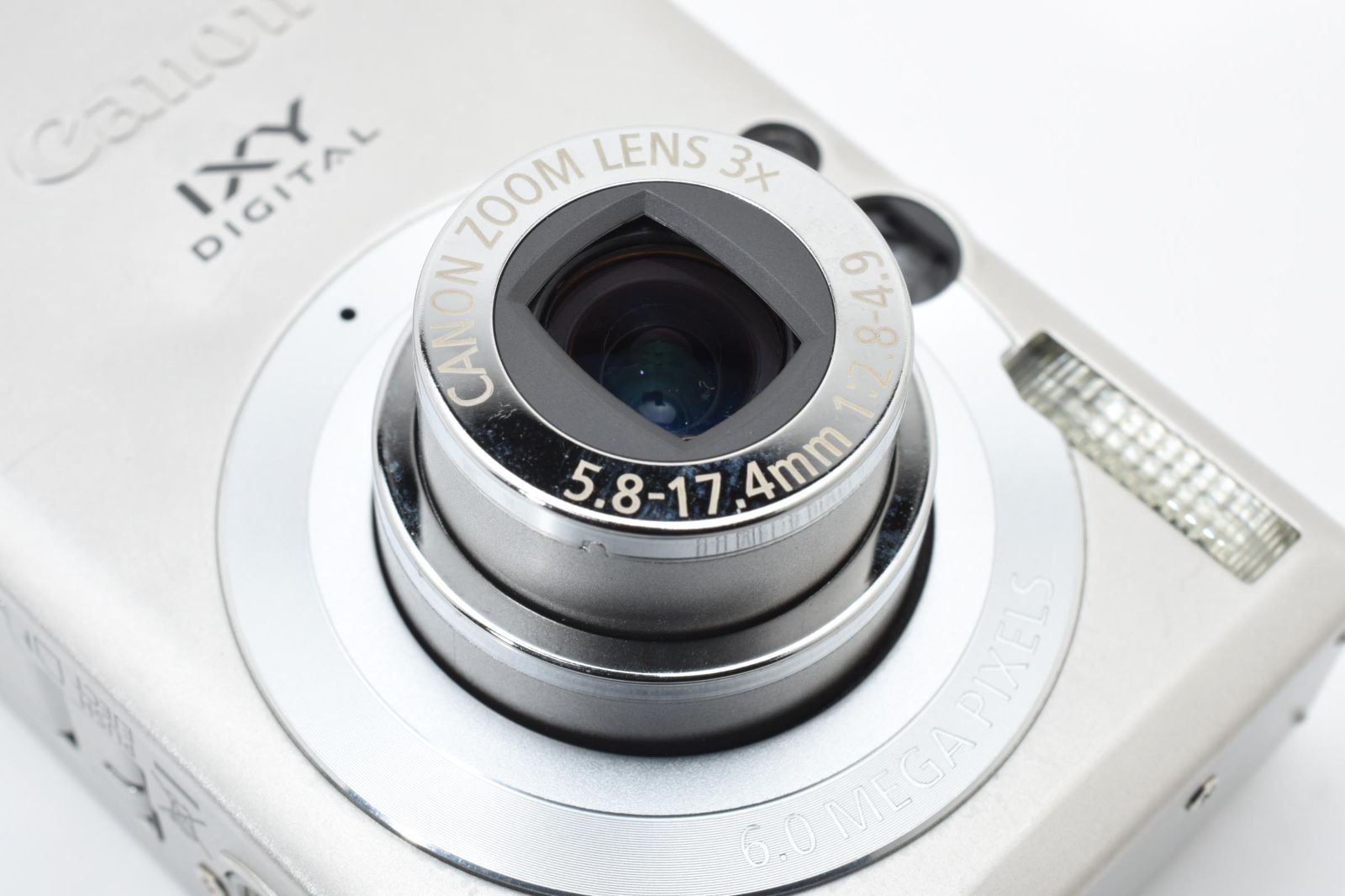 美品】Canon IXY DIGITAL 70 シルバー 動作確認済 600万画素 オールド