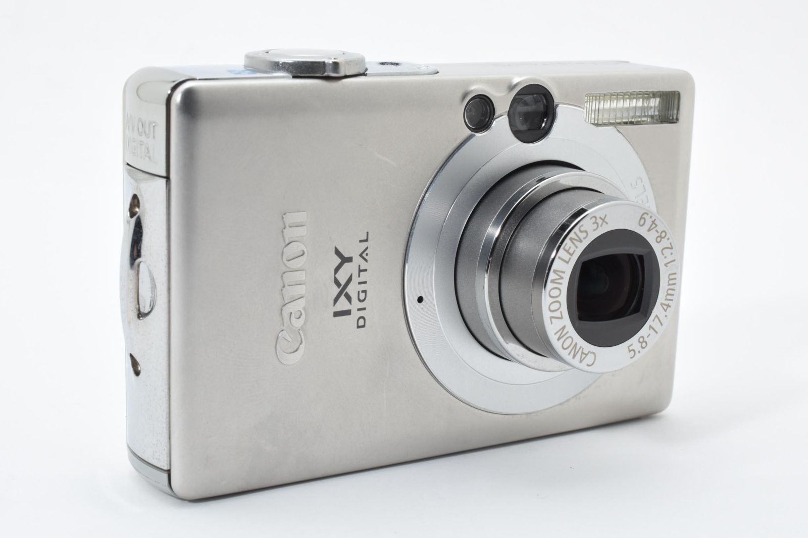 美品】Canon IXY DIGITAL 70 シルバー 動作確認済 600万画素 オールド