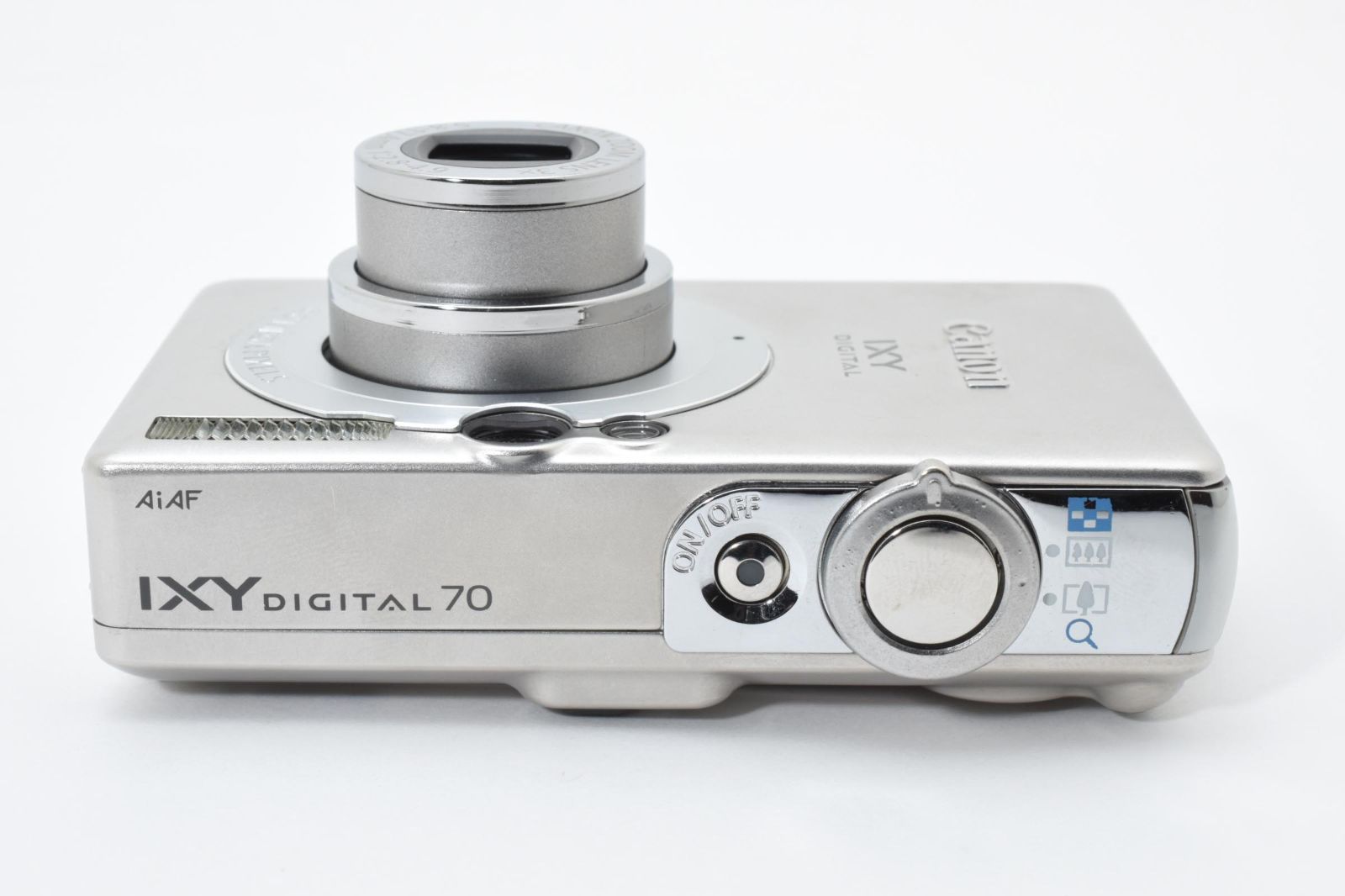 美品】Canon IXY DIGITAL 70 シルバー 動作確認済 600万画素 オールド