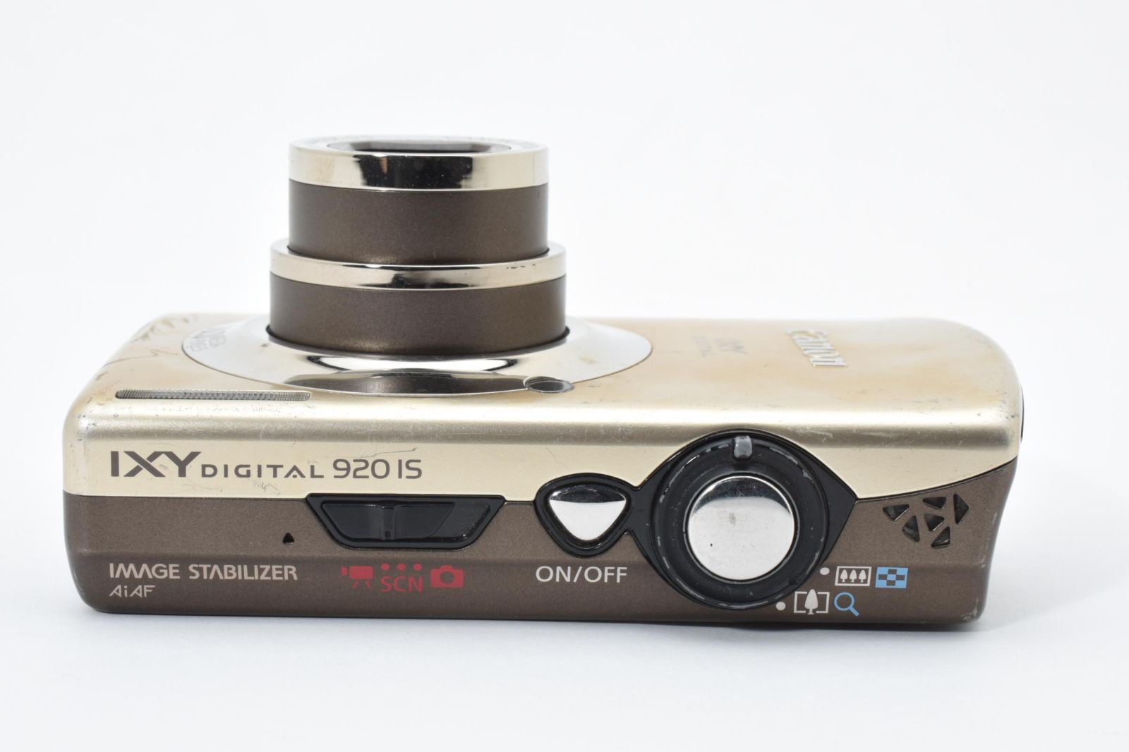 完動品】Canon IXY DIGITAL 920 IS ゴールド キャノン イクシー 1000万