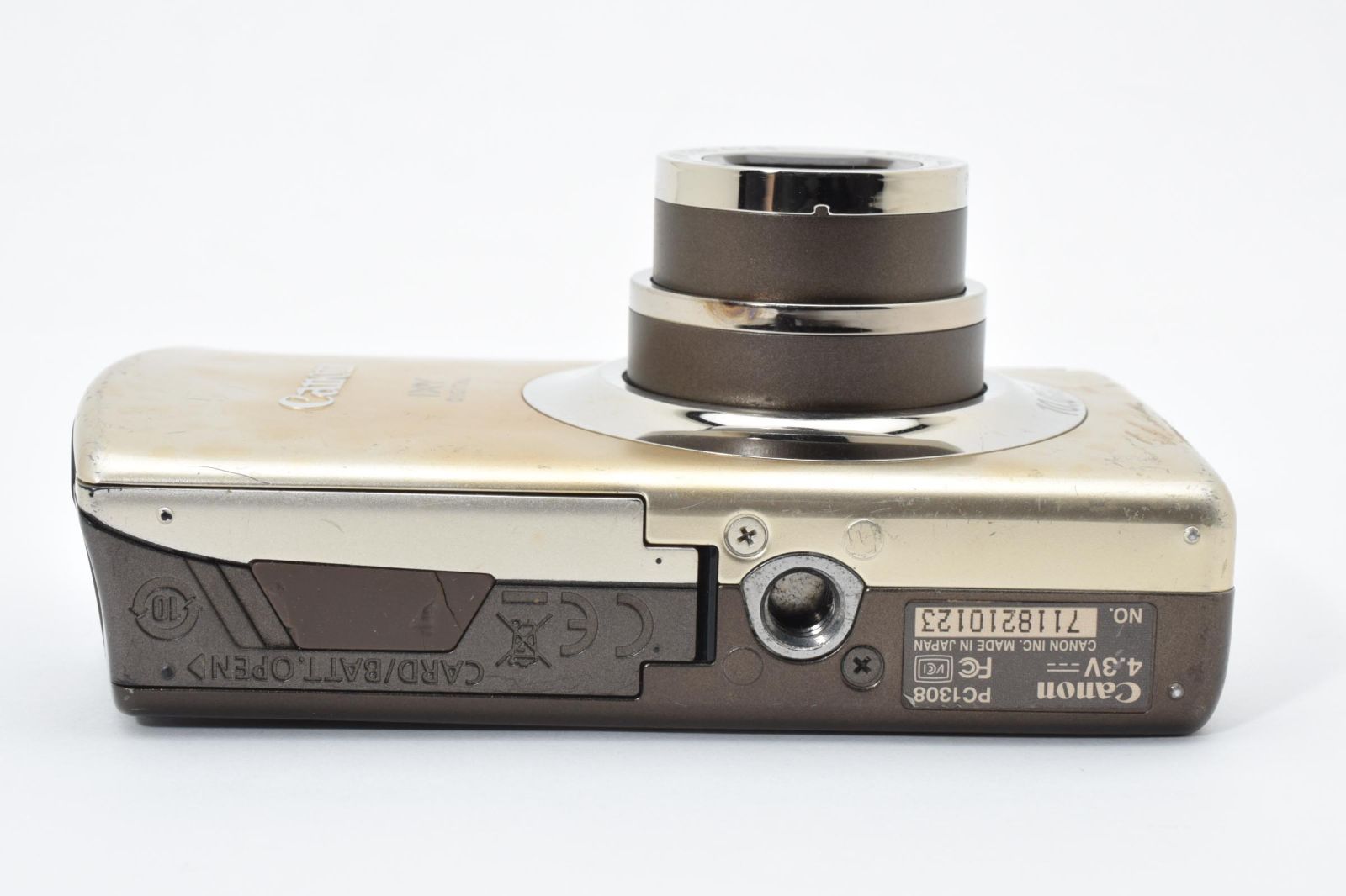 完動品】Canon IXY DIGITAL 920 IS ゴールド キャノン イクシー 1000万