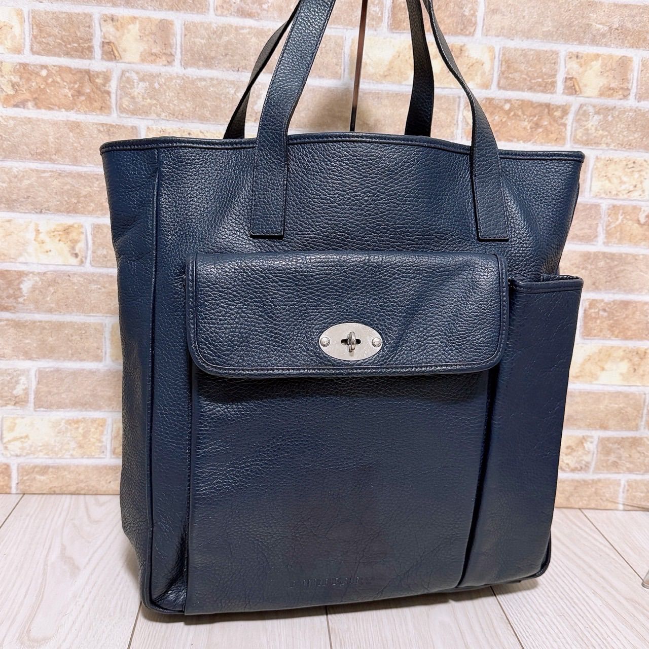 美品) Burberry(バーバリー)トートバッグ A4 - メルカリ