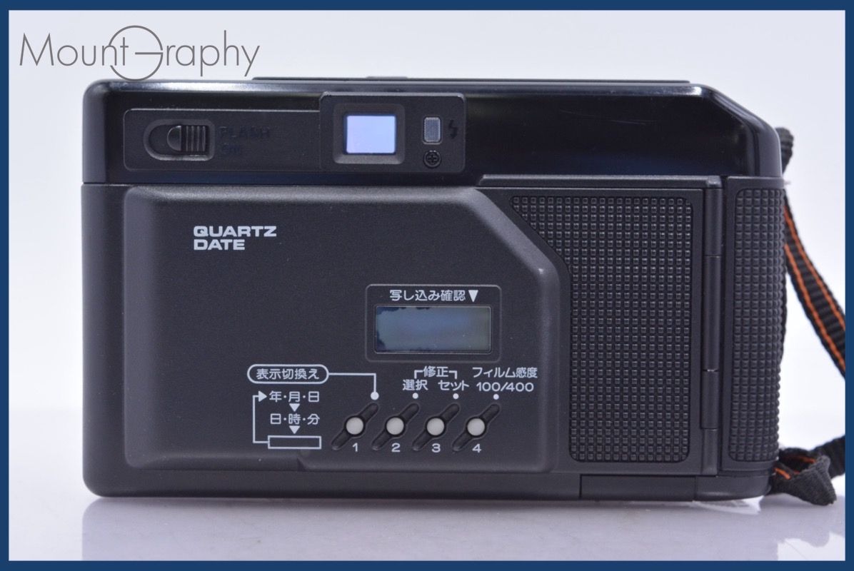 動作保証】 キヤノン Canon Autoboy 2 QUARTZ DATE 38mm F2.8 単三電池