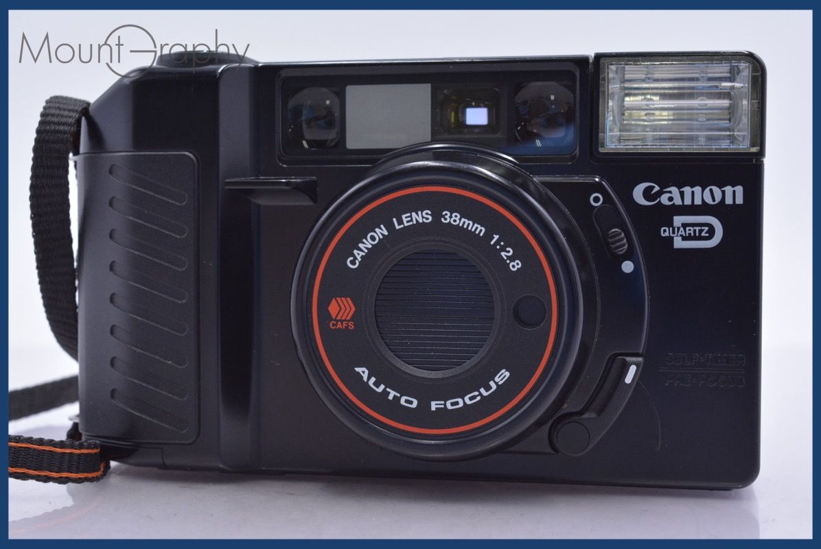 動作保証】 キヤノン Canon Autoboy 2 QUARTZ DATE 38mm F2.8 単三電池