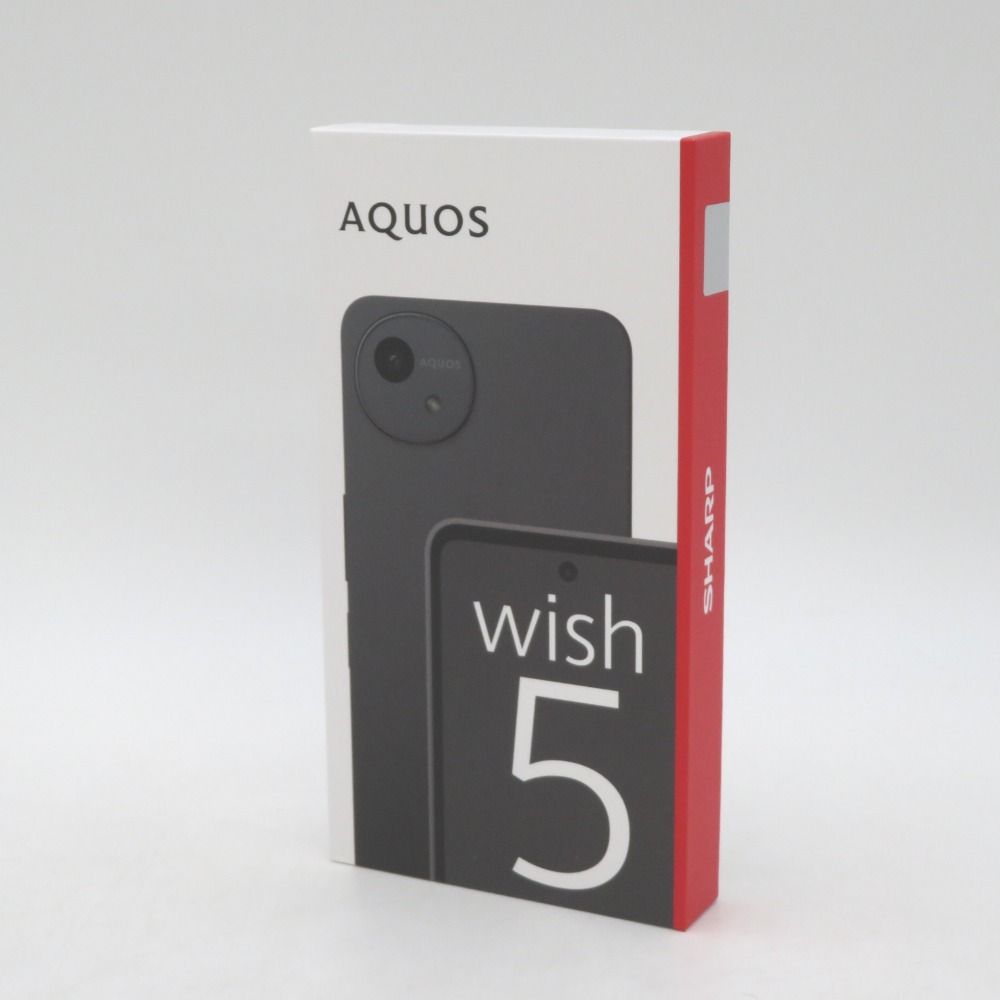SHARP AQUOS wish5 SH-M32 スミ SIMフリー 未開封品 シャープ アクオス