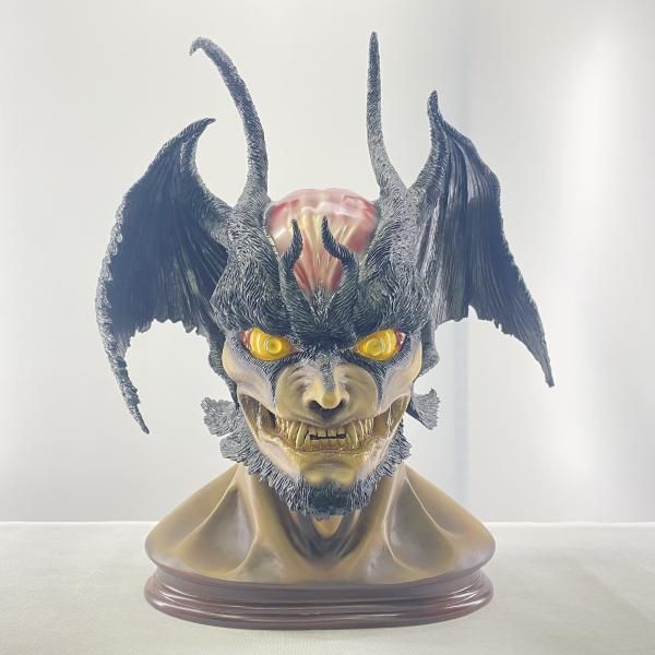 中古】 開封・箱傷み) ネオデビルマン 1／1 ヘッド モビーディック製