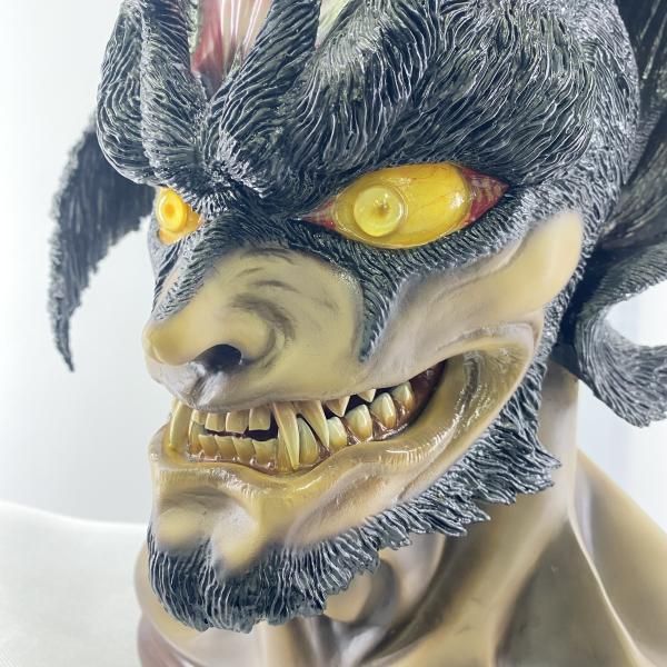 中古】 開封・箱傷み) ネオデビルマン 1／1 ヘッド モビーディック製