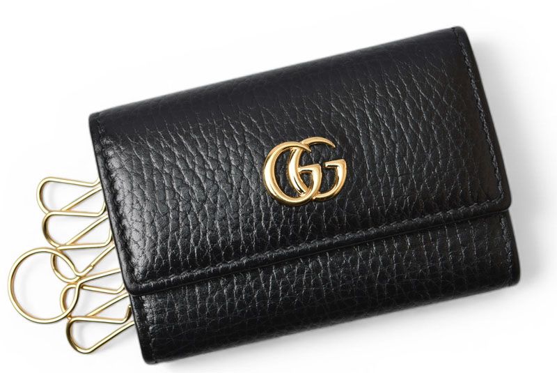 グッチ キーケース/キーホルダー GUCCI 6連 ダブルG ‎456118 CAO0G