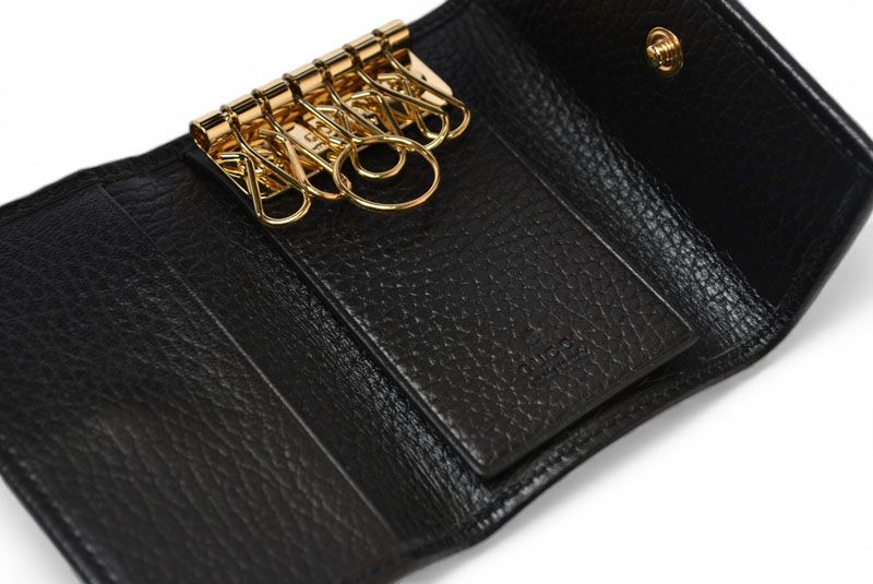 グッチ キーケース/キーホルダー GUCCI 6連 ダブルG ‎456118 CAO0G