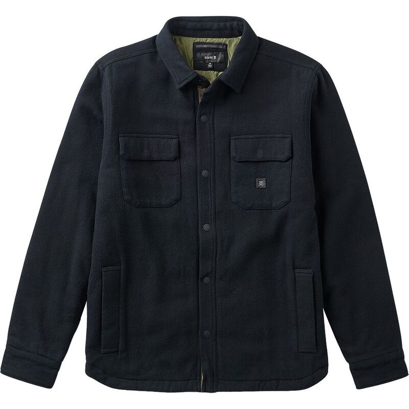 ローアク メンズ トップス シャツ Roark Backwoods Overshirt Mens Black 2 ブラック
