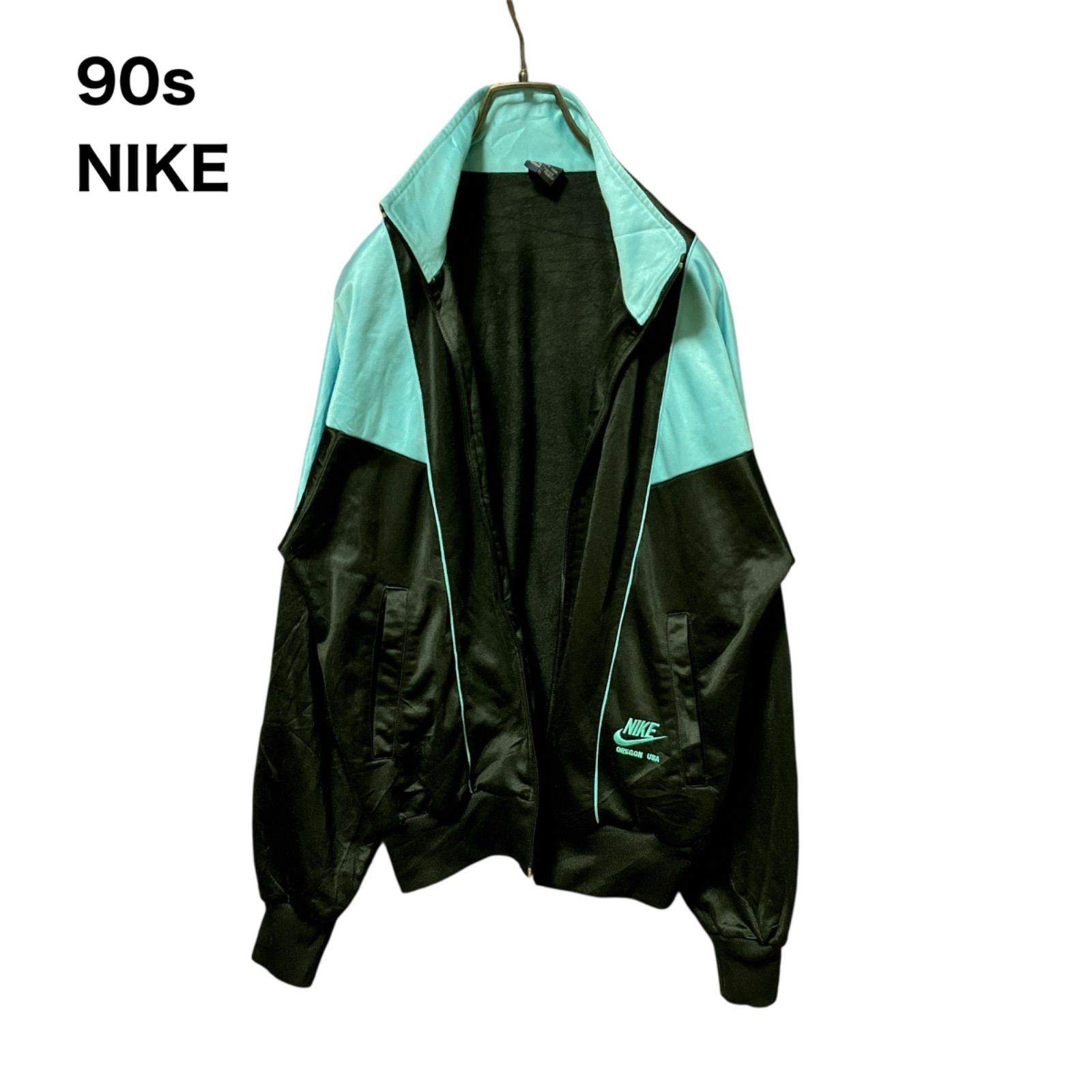 稀少】90s NIKE ナイキ 紺タグ オレゴン刺繍 トラックジャケット