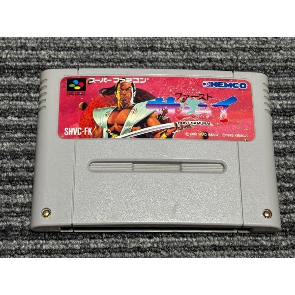 テレビゲーム スーパーファミコン カセット ソフト ファースト