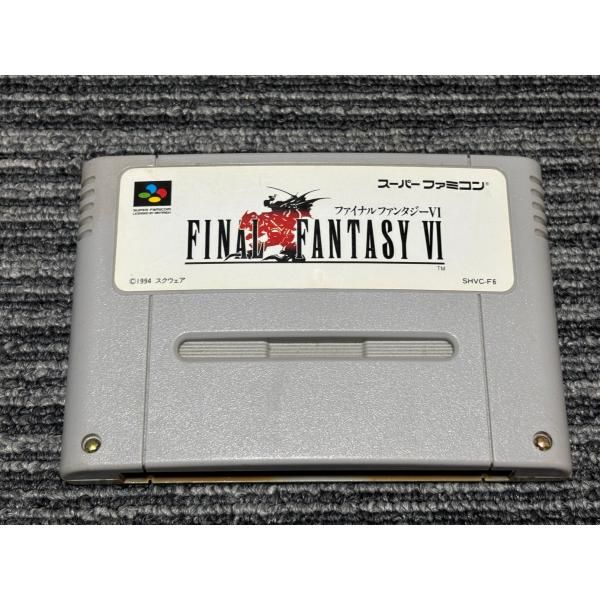スーパーファミコン カセット ソフト ファイナルファンタジーVI FF6