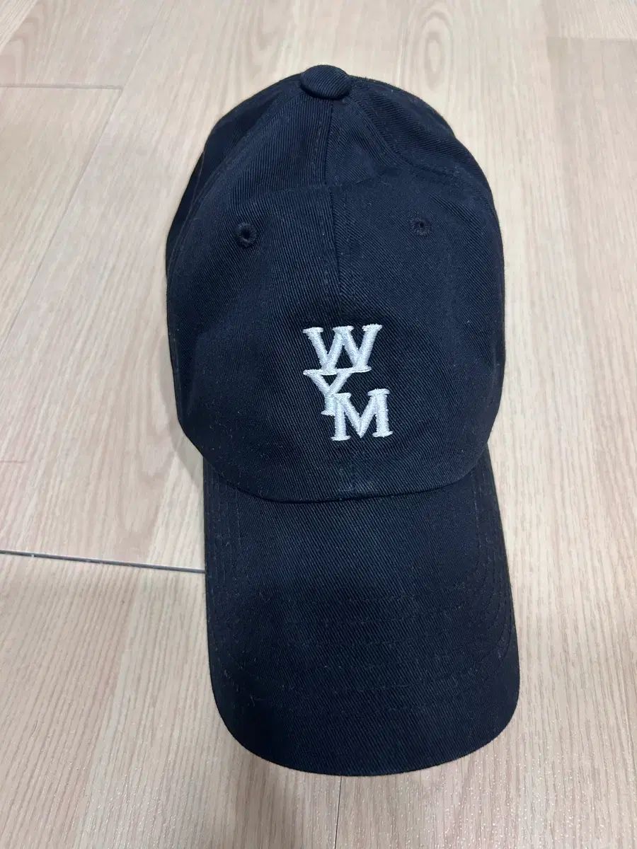 WOOYOUNGMI ロゴ ベースボールキャップ ブラック - メルカリ