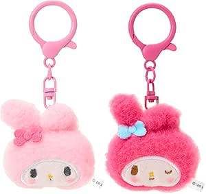 マイメロディ マイメロ ミニマスコットキーホルダー2個セット（お揃い