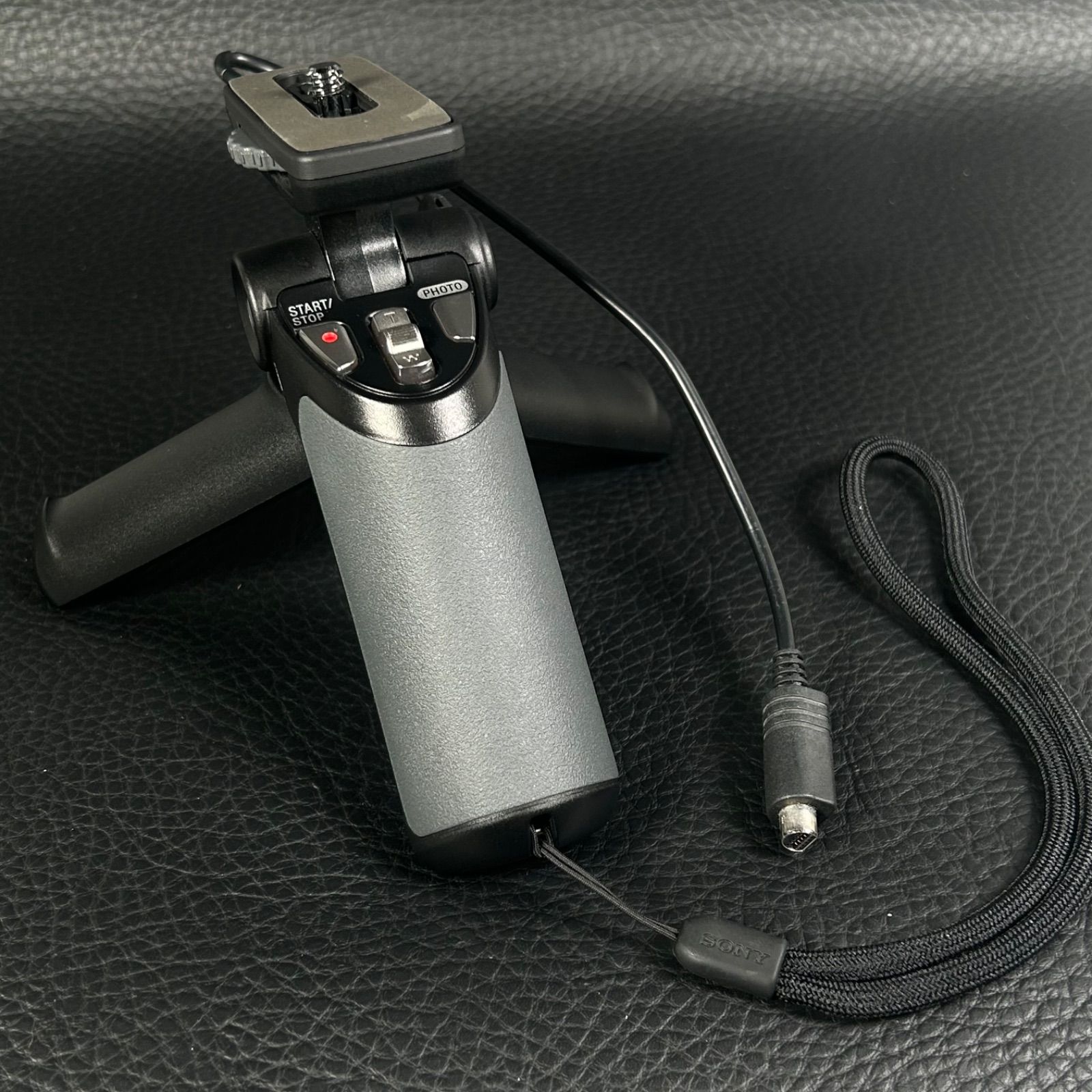 SONY純正 GP-AVT1 シューティンググリップ 三脚付 ハンディカム用 動作