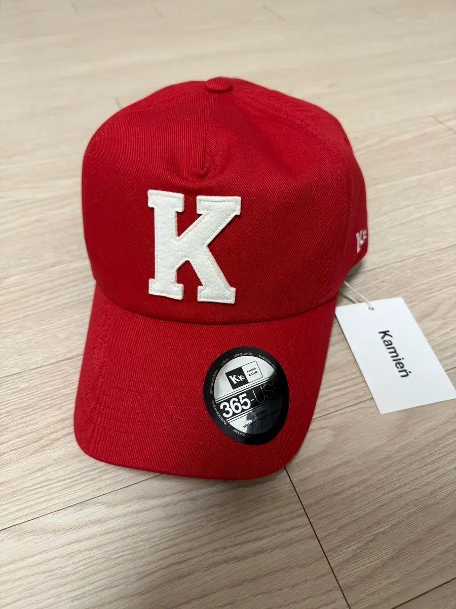 カミエンxコインSEOUL ソウル ボールキャップ レッド 新品 ⁄ x KENZO