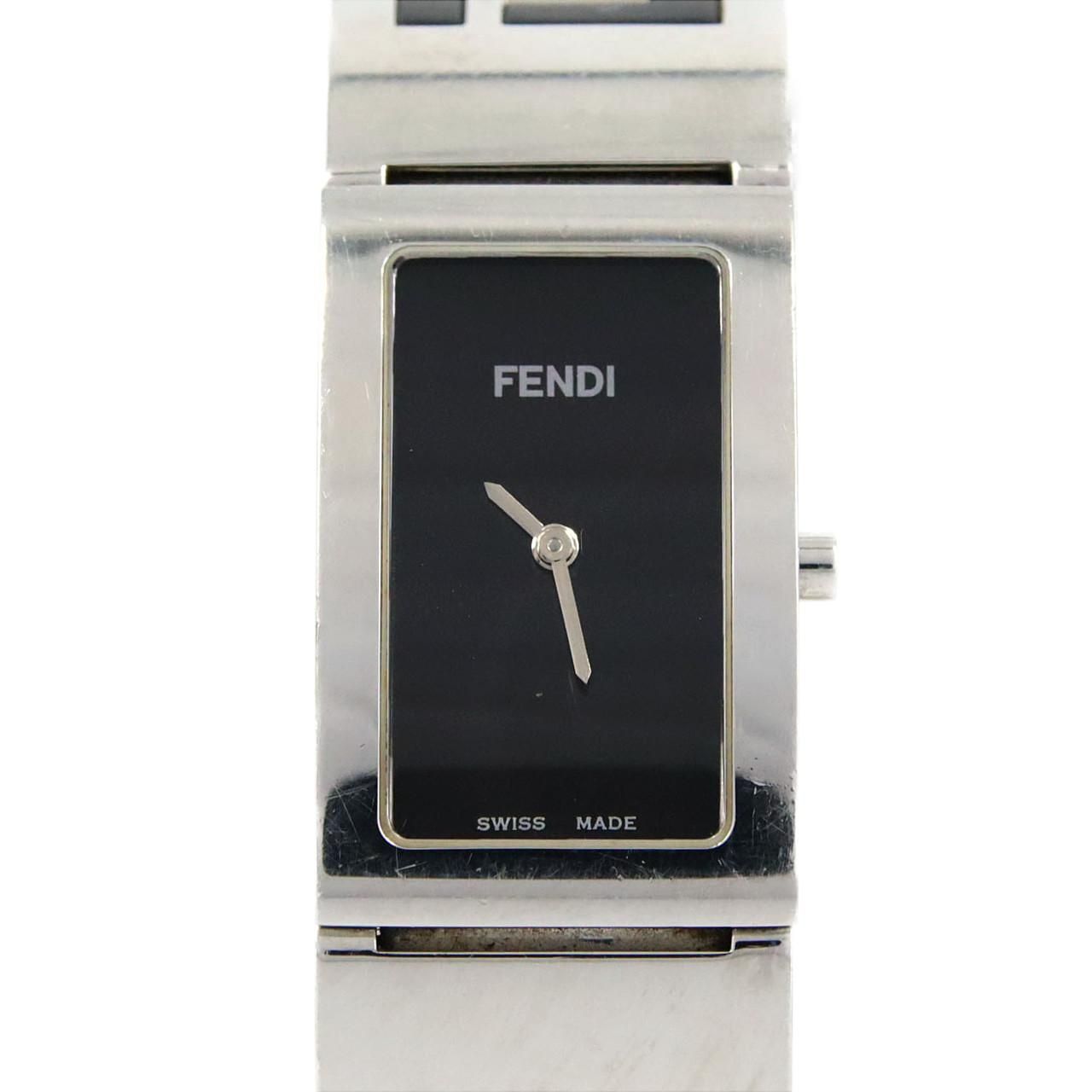 ノーメンテナンス還元価格】フェンディ バングルウォッチ 3250L SS