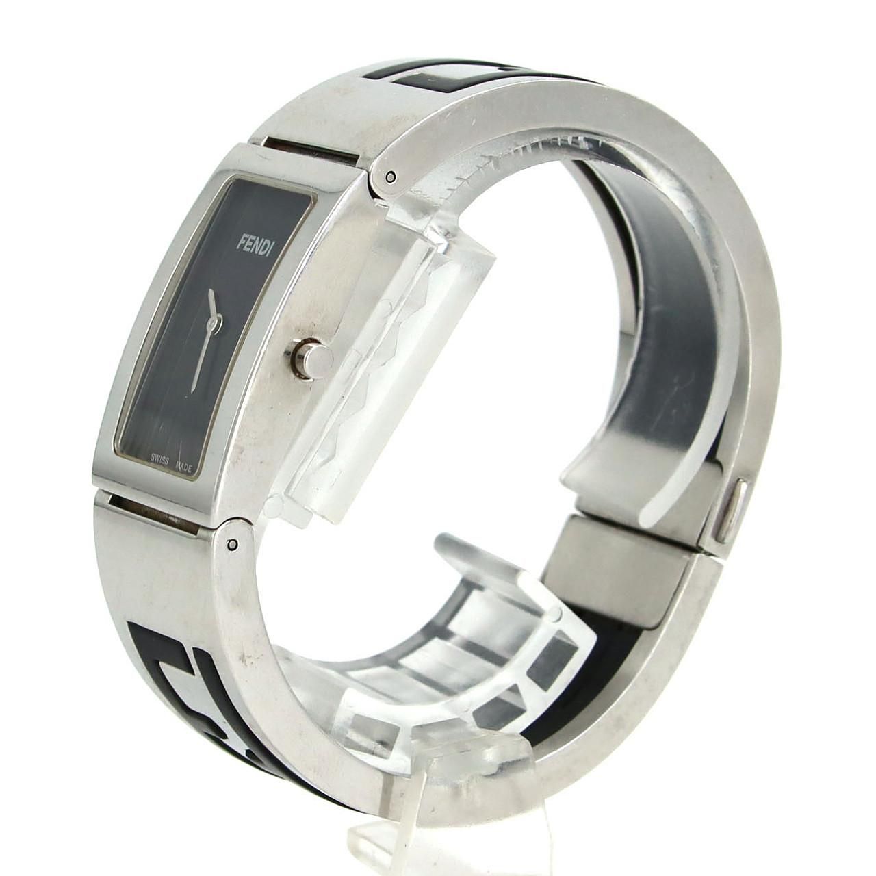ノーメンテナンス還元価格】フェンディ バングルウォッチ 3250L SS