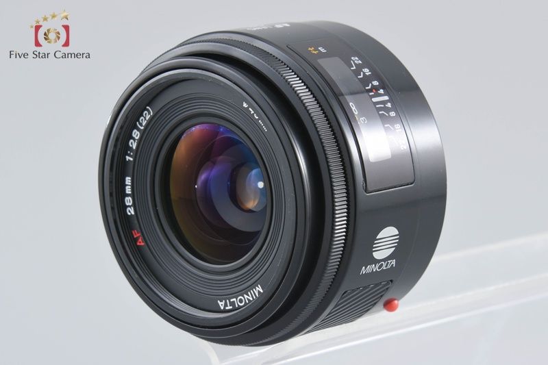 中古】MINOLTA ミノルタ AF 28mm f/2.8 旧タイプ - メルカリ