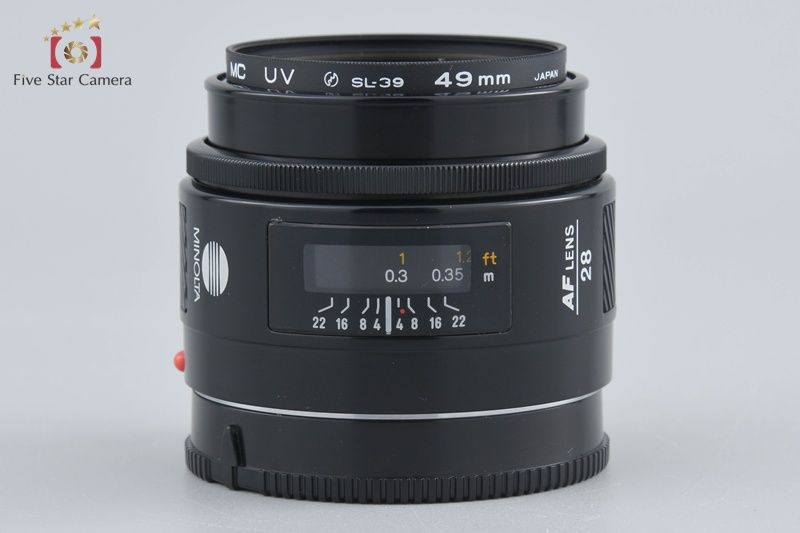 中古】MINOLTA ミノルタ AF 28mm f/2.8 旧タイプ - メルカリ