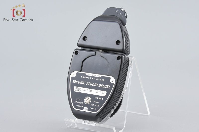 中古】SEKONIC セコニック スタジオ デラックス L-398 露出計 - メルカリ