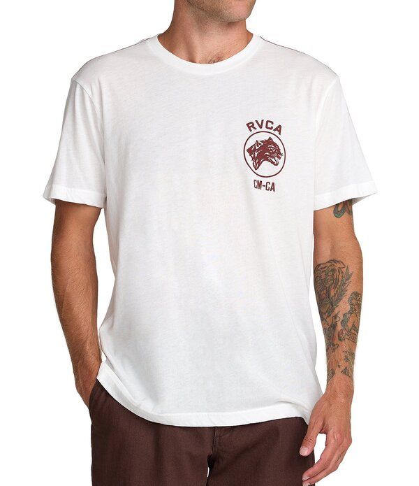ルーカ メンズ トップス シャツ RVCA Short Sleeve Sky CatShirt