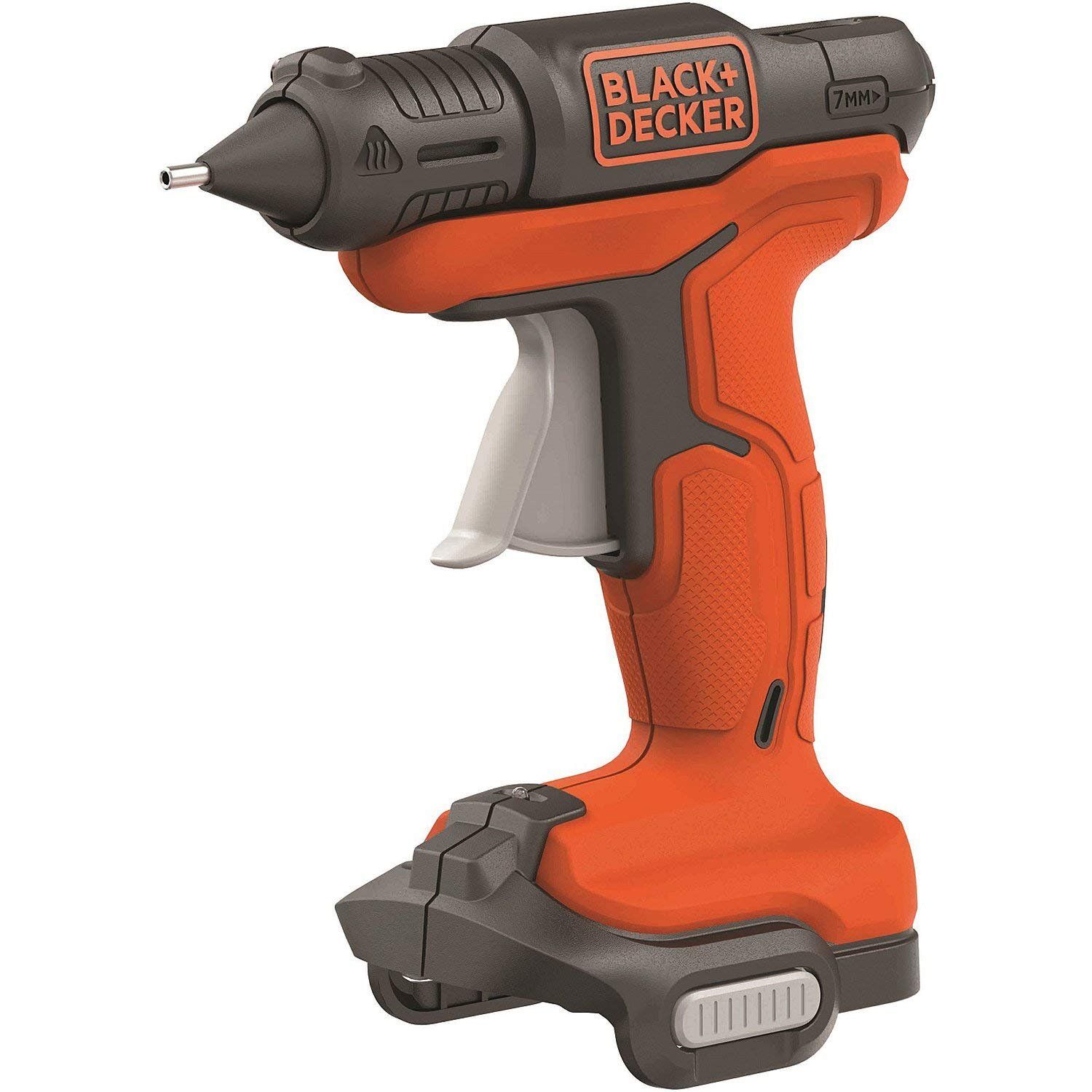 ブラックアンドデッカー(BLACK+DECKER) GoPak コードレス グルーガン 本体のみ 予熱時間60秒 10.8V BDCGG12UB [グルーガン本体のみ]