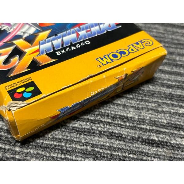 スーパーファミコン カセット ソフト ロックマンX2 カプコン CAPCOM