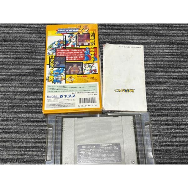 スーパーファミコン カセット ソフト ロックマンX2 カプコン CAPCOM